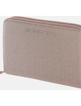 Cartera grande gris oscura con cremallera - Mandarina Duck - FashionsVida