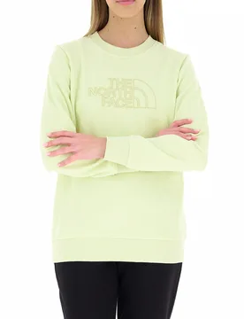 Felpa girocollo cotone VERDE LIME XS - The North Face - FashionsVida