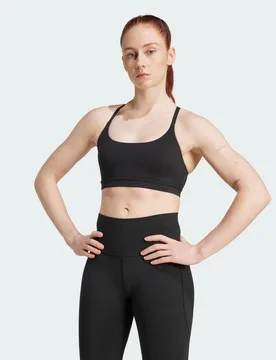 Reggiseno All Me Light Support XS Black - Adidas - FashionsVida