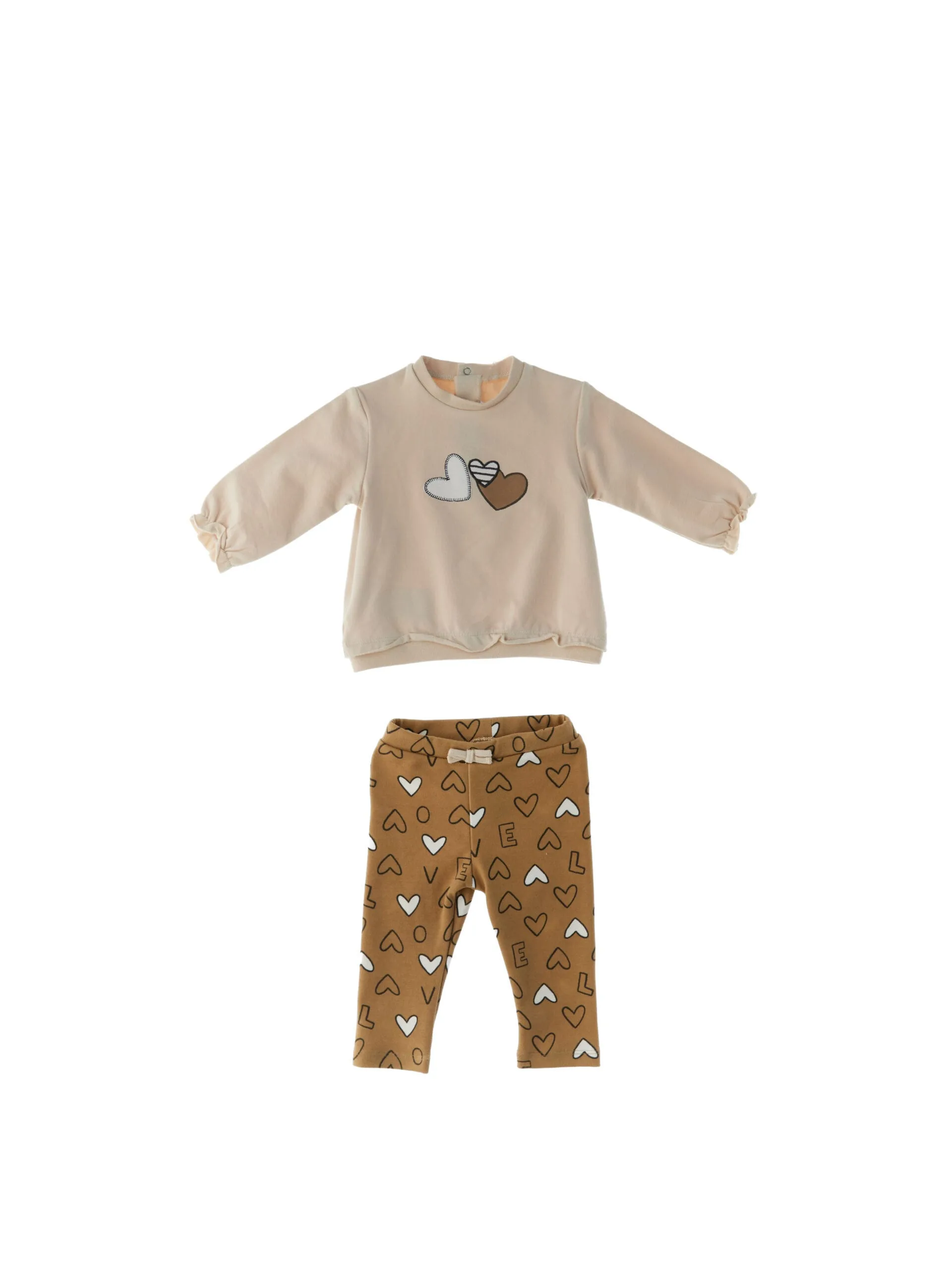 MAYORAL Completo 2 pz BEIGE 6-9 - Mayoral - FashionsVida