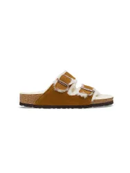 Pantoletten ARIZONA SHEARLING camel 38 damen