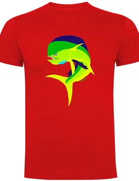 Jumping Dorado Short Sleeve T-shirt Red 3XL Men - Kruskis - FashionsVida
