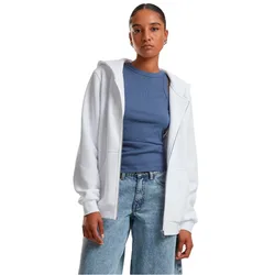Felpa Con Zip Fluffy White 5XL
