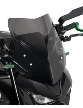 Cupolino Fumè Scuro Aerosport per Kawasaki Z900 (2 taglia un - Barracuda - FashionsVida