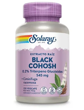 Donna Cohosh Nero 120 Unità Lila - Solaray - FashionsVida