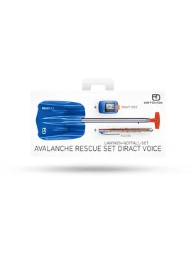 Kit de secours avalanche - Rescue Set Diract Voice - Bleu - Ortovox - FashionsVida