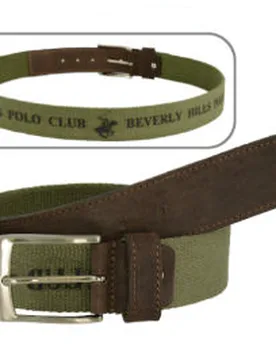 Cintura CINTURE BH-65/35 Verde - Beverly Hills Polo Club - FashionsVida