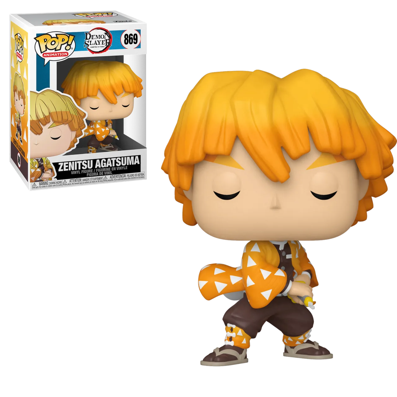 POP! Animation - Demon Slayer #869 Zenitsu Agatsuma - Funko - FashionsVida