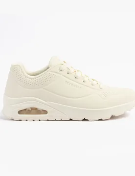 Uno - Stand On Air Mens Trainers White - Size Uk 10 - Skechers - FashionsVida