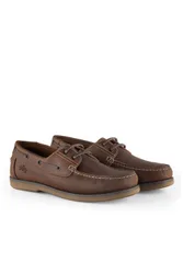 Hector Mens Premium Leather Boat Shoes - - Size: 12