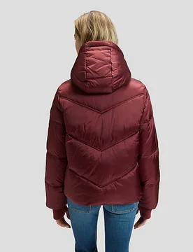 Regular Short Hooded Puffer Jacket Port Größe S female - Lee - FashionsVida