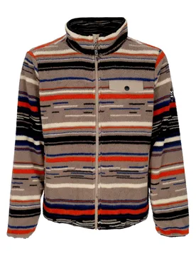 Giubbotto Pile Uomo Insaneia Jacket Clay - Iriedaily - FashionsVida