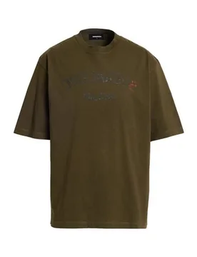 T-shirts Herren Militärgrün L,M,S,XL,XS Herren - Dsquared2 - FashionsVida
