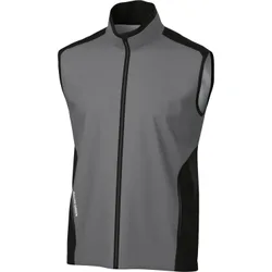 Windshirt Leo, grau/schwarz s