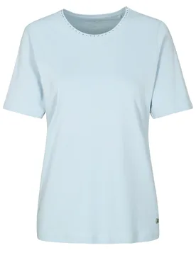 NOS Rdh.-Shirt, 1/2 Arm,Steine female - 44 - FashionsVida