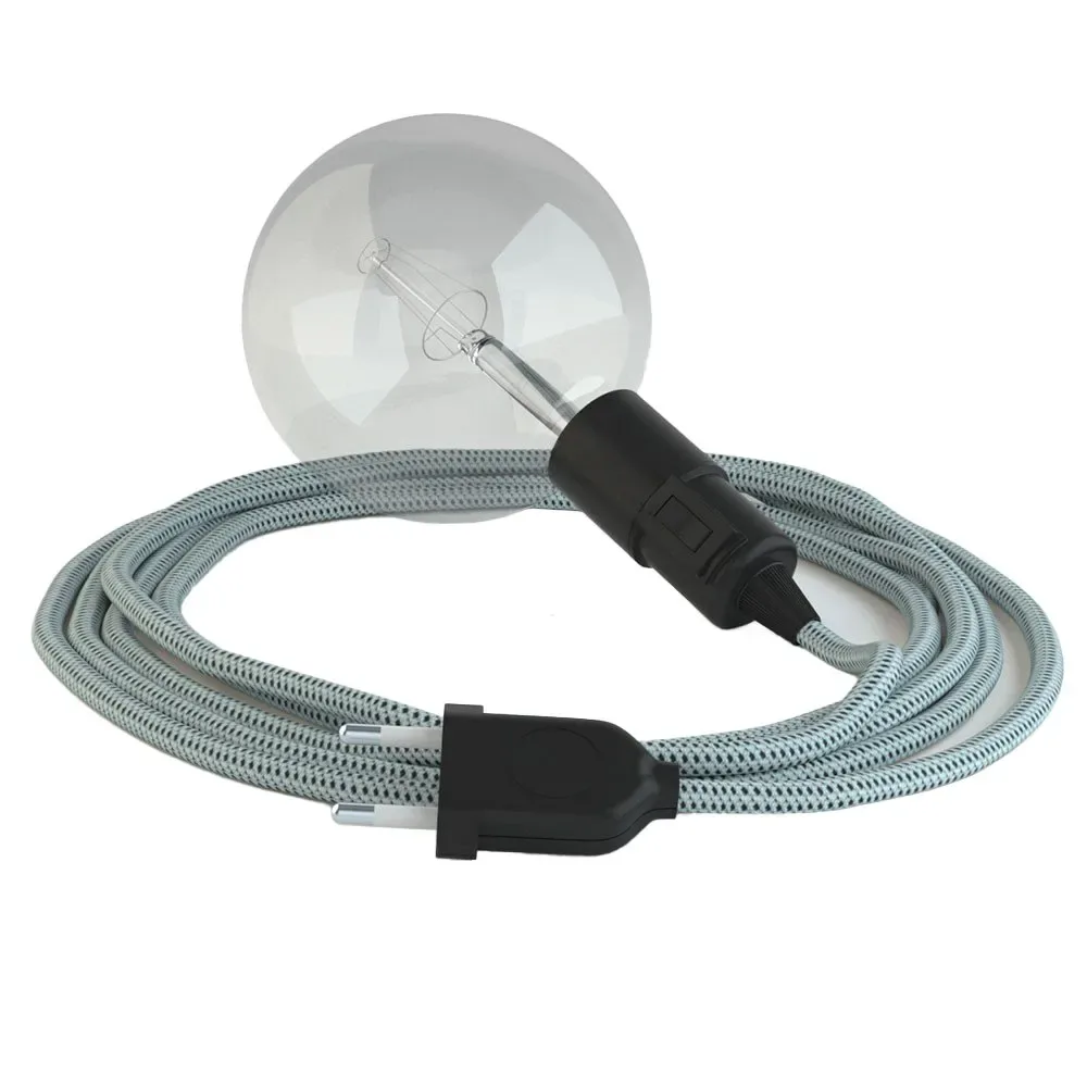 Cables Suspension Luminaire Rt14 3d 3 M Stracciatella / Black One Size - Creative - FashionsVida