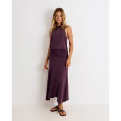 Brownie - Vestido midi con tachas