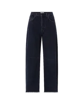 Pantaloni Barrel Leg nero 27/L32 - Richroyal - FashionsVida