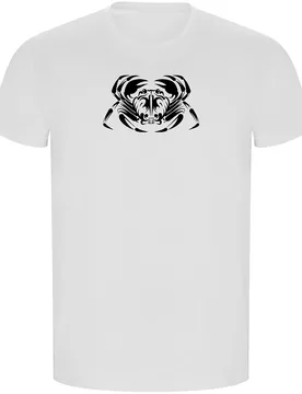Maglietta A Maniche Corte Crab Tribal Eco - Kruskis - FashionsVida