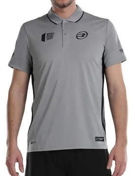Loche Short Sleeve Polo Vigore Ash S - Bullpadel - FashionsVida