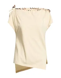 Camiseta Mujer Beige XS Mujer