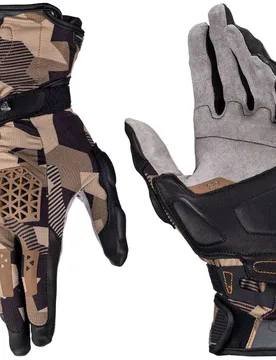 Guanti Moto Adventure ADV X-FLOW 7.5 Marrone taglia M - Leatt - FashionsVida