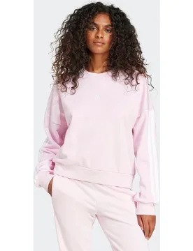 Sudadera de mujer Essentials French Terry 3 bandas - Adidas - FashionsVida