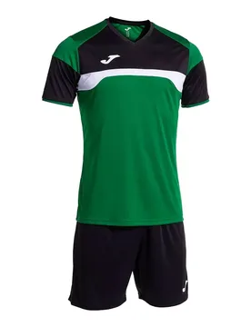 Ensemble à Manches Courtes Danubio Iii Green / Black S - Joma - FashionsVida