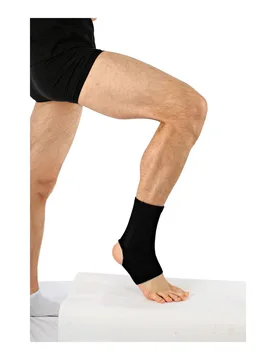 Elastische Sprunggelenkbandage schwarz S - Antar - FashionsVida