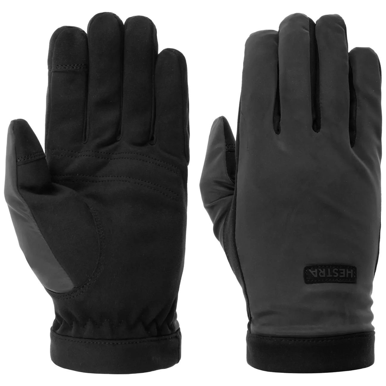 Mason Gloves by - grey-black - Size: 9 HS - Hestra - FashionsVida