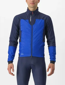 Giacca Flye Thermal Gore-tex Infinium™ Windstopper® Blue - Castelli - FashionsVida