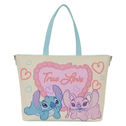 Disney: Stitch & Angel True Love Tote Crossbody Bag