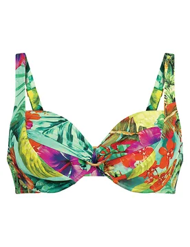 Top de bikini para mujer Paradise Hermine verde 38F - Anita - FashionsVida