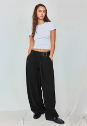Basic Slim-Fit T-Shirt Weiß XS