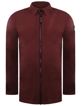Mystery Mens Deep Wine Jacket - Size 2xl - Weekend Offender - FashionsVida