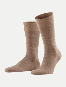 Socken Sensitive Berlin Braun 43-46 - Falke - FashionsVida