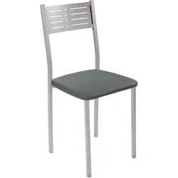 Silla en símil piel Inés
