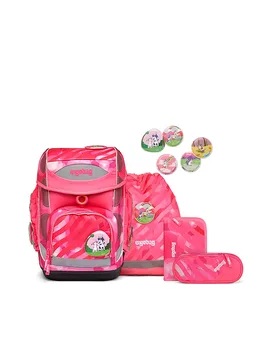 Set zaino scolastico 5 pz. Cubo Unicorno variopinto - ergobag - FashionsVida