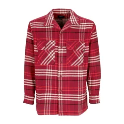 Camicia Manica Lunga Uomo Westridge Woven Shirt Berry