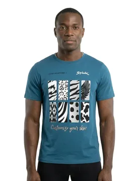 Maglietta A Maniche Corte Promotion Blue - Spiuk - FashionsVida