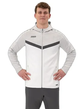 Kinder-Trainingsjacke mit Kapuze Iconic - Blanc - unisex - Size: 9/10 ans - Jako - FashionsVida