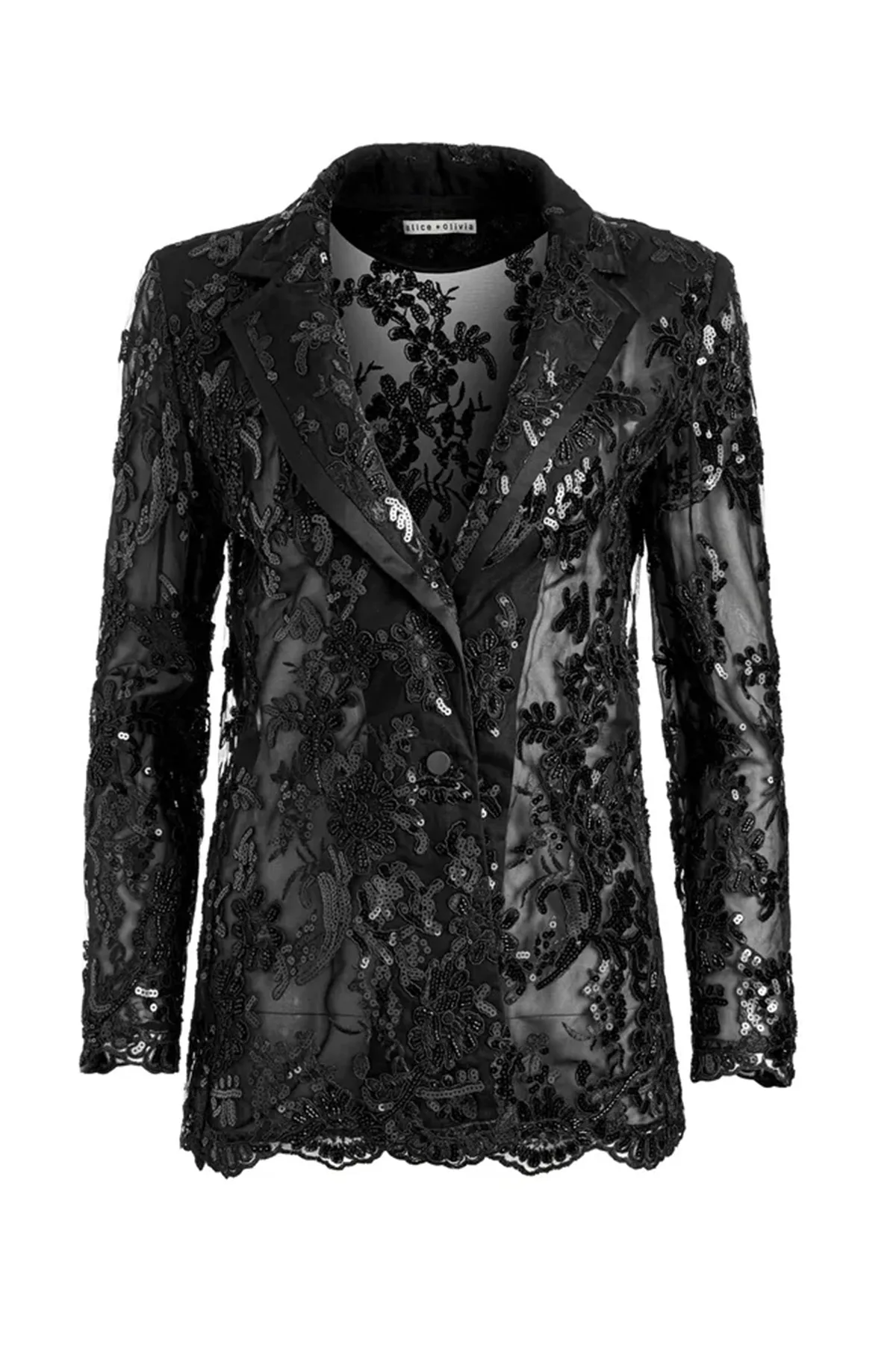 Alice + Olivia Giacche Black - alice + olivia - FashionsVida