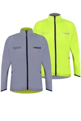 Switch Mens Reflective Reversible Cycling Jacket - - Size: XXL