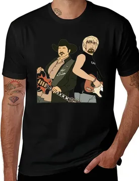 Brooks and Dunn Country Duo Throwback Silhouette T-Shirt Sports Basic Short Sleeve T-Shirt - Aliexpress - FashionsVida