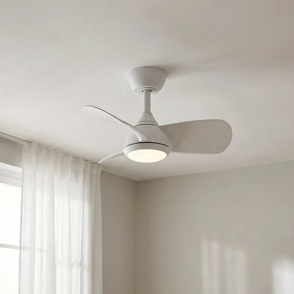 Ventilador de techo Veleo con luz LED DC - Giro - FashionsVida