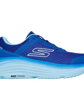 Scarpe Da Running Max Cushioning Endeavour Blue Synthetic / Textile EU 43 - Skechers - FashionsVida