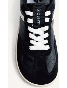 Zapatillas deportivas de mujer de piel negras barefoot - Gioseppo - FashionsVida