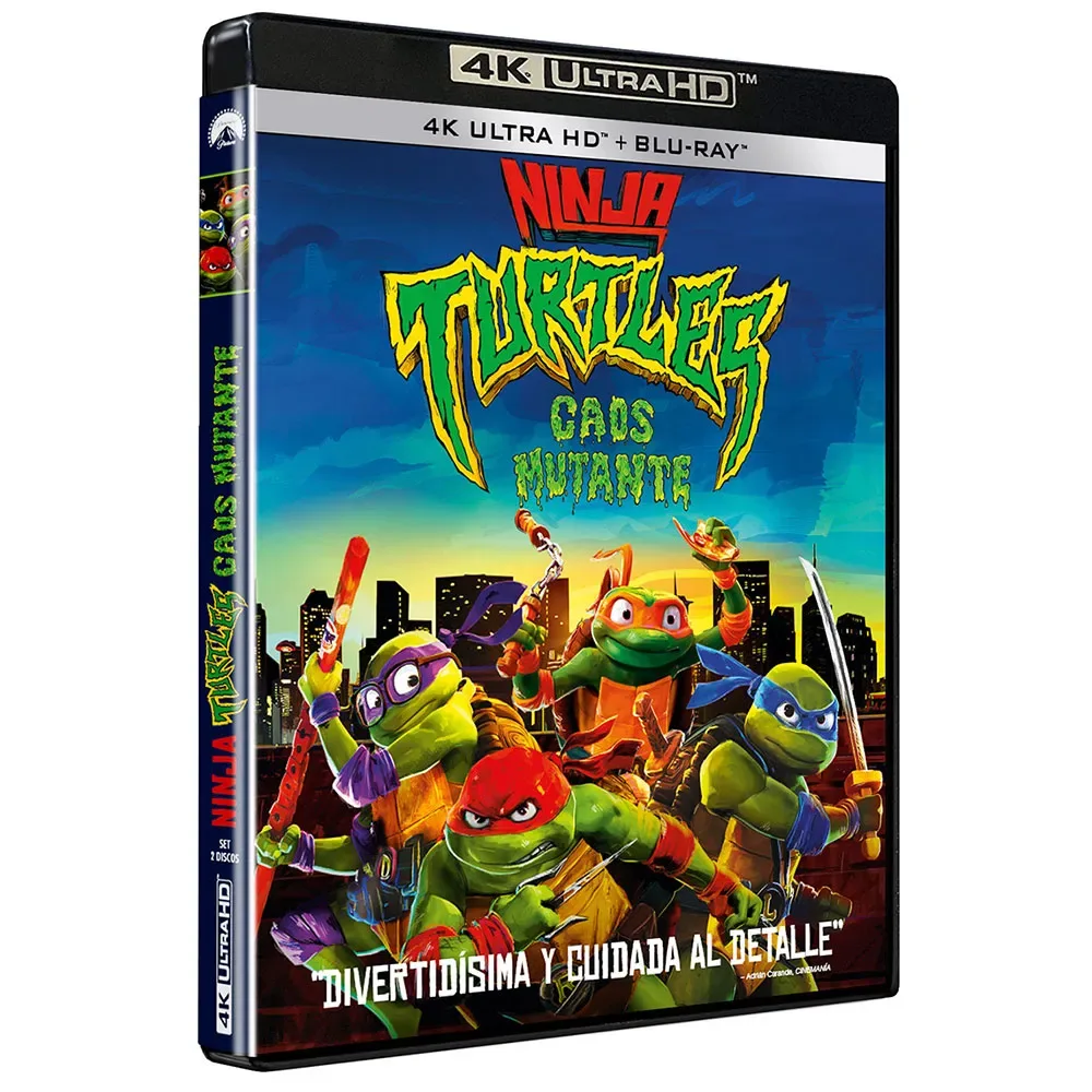 Blu-ray Ninja Turtles Multicolor One Size unisex - Paramount - FashionsVida
