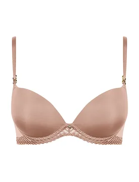 Sujetador Push Up SHEER EMOTION arena beige 75A - Aubade - FashionsVida