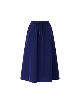 Midirock dunkelblau 34 Damen - RICHROYAL - FashionsVida